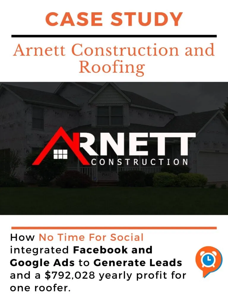Arnett Construction and Roofing case study, page 1