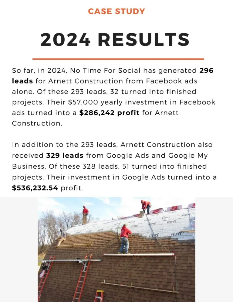 Arnett Construction and Roofing case study, page 5